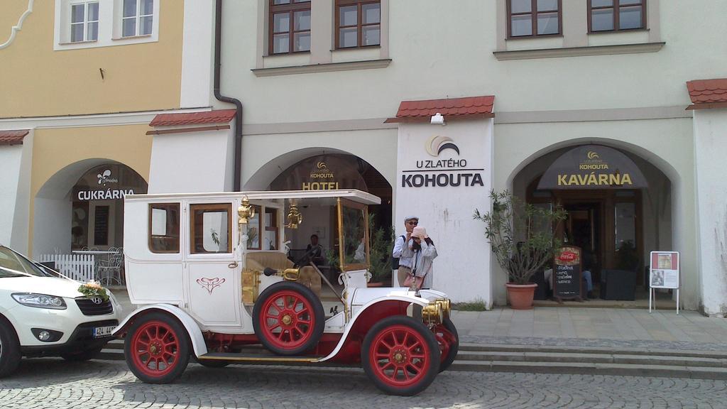 Hotel U Zlateho Kohouta Kroměříž Eksteriør billede
